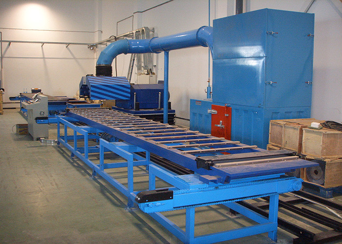 Mirror Finish Automatic Deburring Machine / Stainless Steel Square Pipe Polishing Machine
