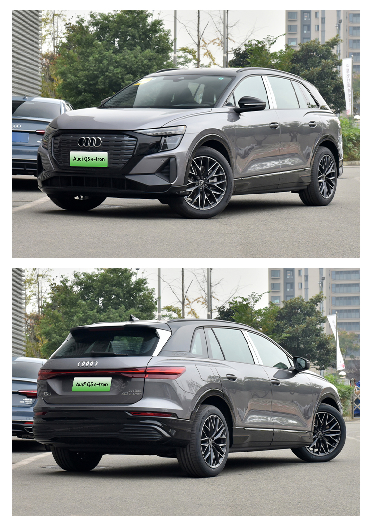 520Km Cltc Pure Electric Range speed 160Km/h 4wd Energy Electric Vehicles for Trade 2024 Luxury SUV 0km Car Au-di Q5 E-tron