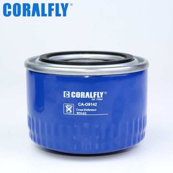 Coralfly Auto Car Oil Filter W9142 W914/2 For MANN