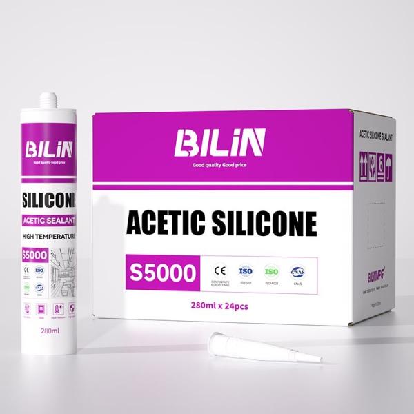 BILIN S5000 Acetoxy Cure Silicone Sealant Automotive And Construction Applicatio