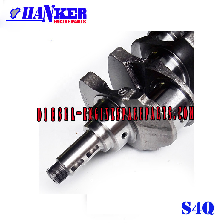 32C09-01010 Mitsubishi S4Q Engine Crankshaft Alloy / casting Material