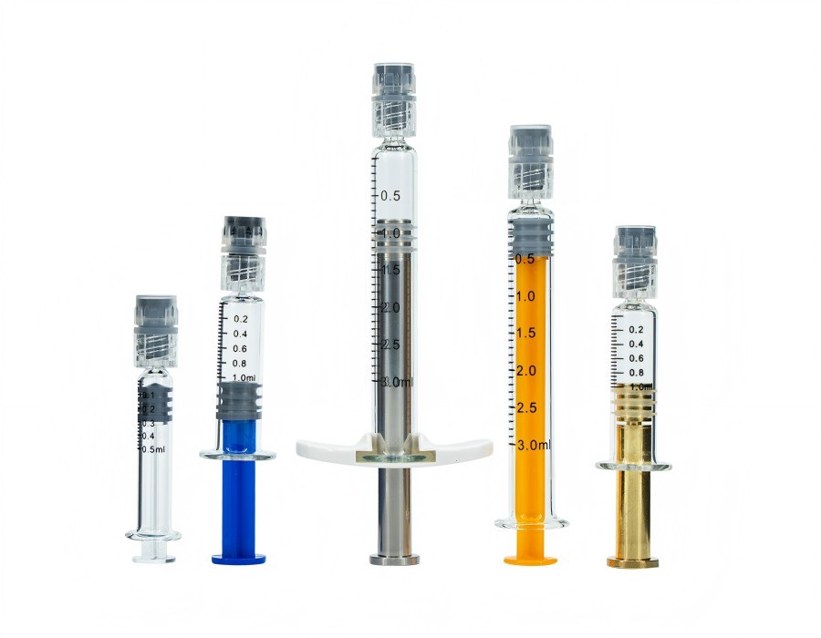 2ml Luer Lock Prefillable Borosilicate Glass Syringes for Essential Oil
