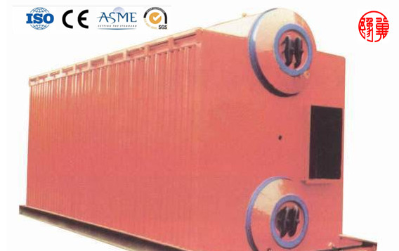 Large Space Gas Fired Steam Boiler Long Service Life Double Drum High Load Capacity