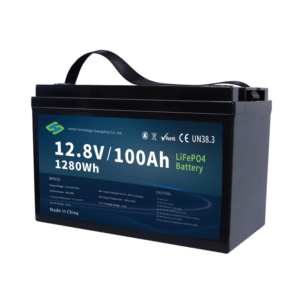 Portable Lifepo4 Boat Battery Stable, 6000 Cycles Marine Lithium Battery 12V