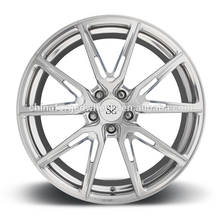 20inch Rims Bronze Customized 2-PC Forged Alloy Rims For Maserati / Rim 20" Forged Alloy Wheels Made of 6061-T6 Rims