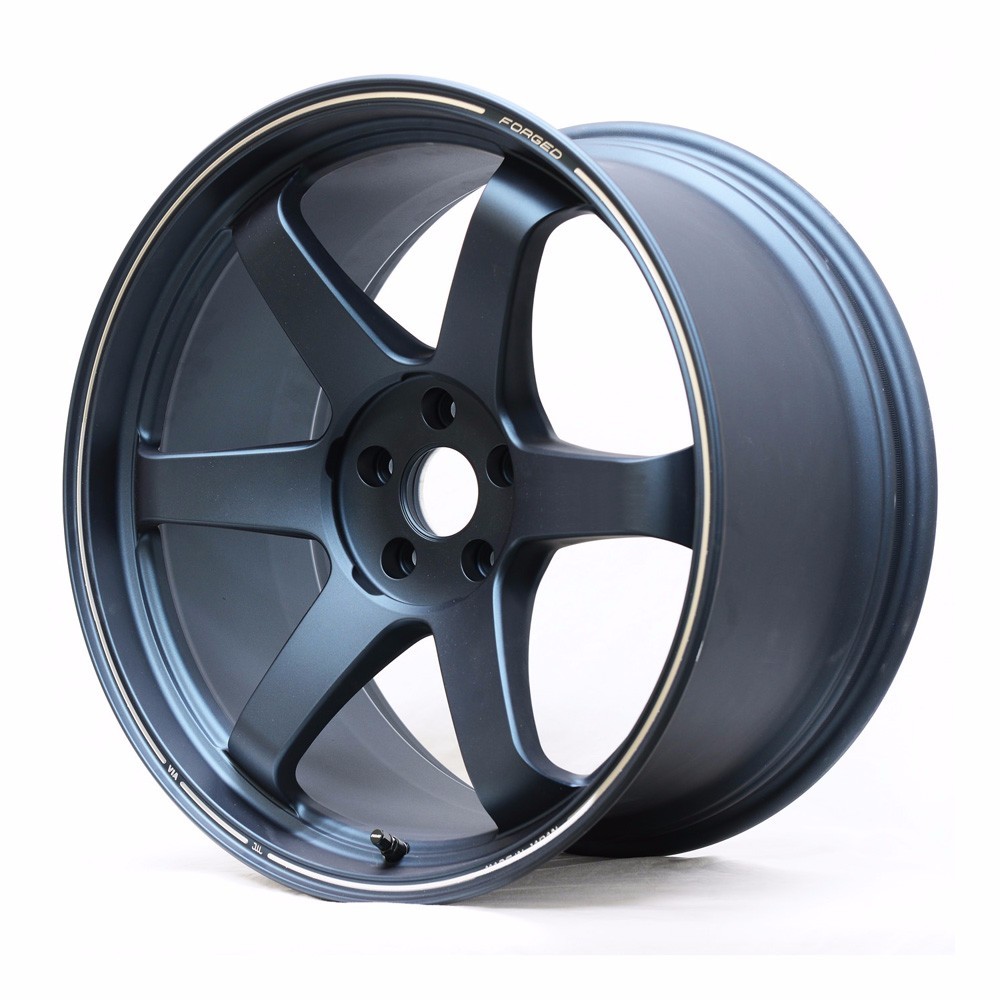 19x8.5 Forged car wheel rims 6 spokes ET33 PCD5x112 CB66.4 TE37 DM031 volk racing vrg2