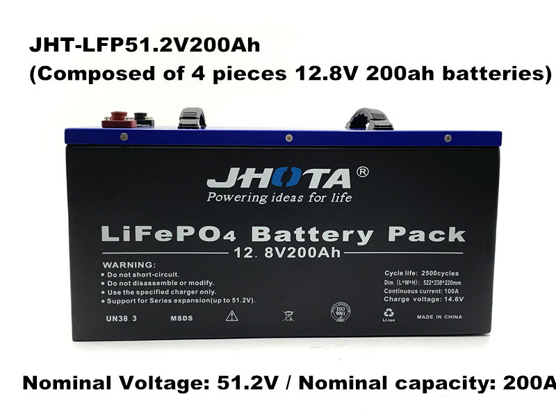 Eco Worthy 51.2V 200Ah Lifepo4 Low Temperature Lithium Lead Acid Replacement