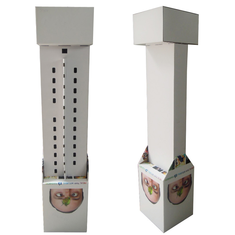 Sunglasses Cardboard Pos Display , White Cardboard Product Display Stands