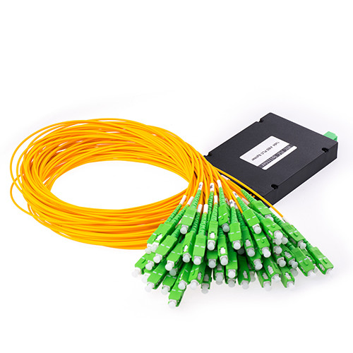 1 Adapter Input Port Abs Box Plc Splitter 64 Output Ports With SC/APC Pigtails