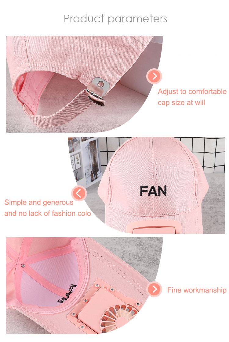 Cross-border production of solar fan cover cool two convenient travel