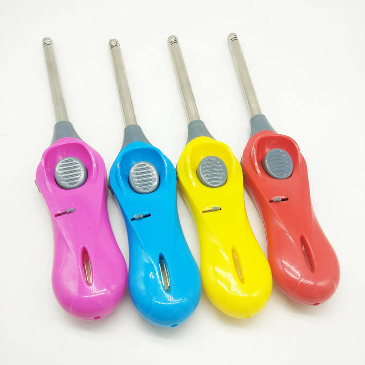 OEM Windproof Kitchen Long Gas BBQ Lighter Candle Cigarette Lighter