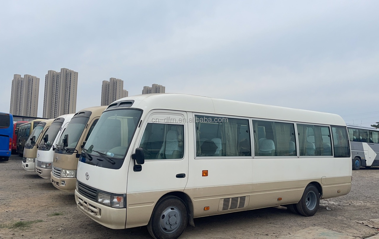 11. Tourist Luxury Bus 30 Seats Used Diesel Toyota Coaster Bus for Tourist Sightseeing