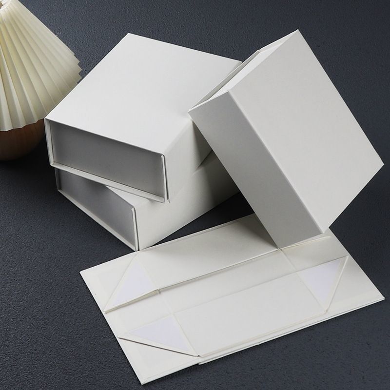 Luxury Folding Paper Packaging Carton Box, Custom Logo Printed Human Hair Wig Extensions Gift Box