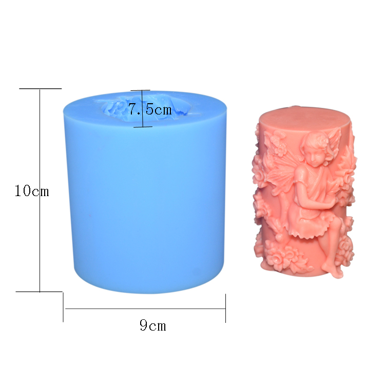 Handmade Silicone Candle Mold 3D Eco Friendly Customized