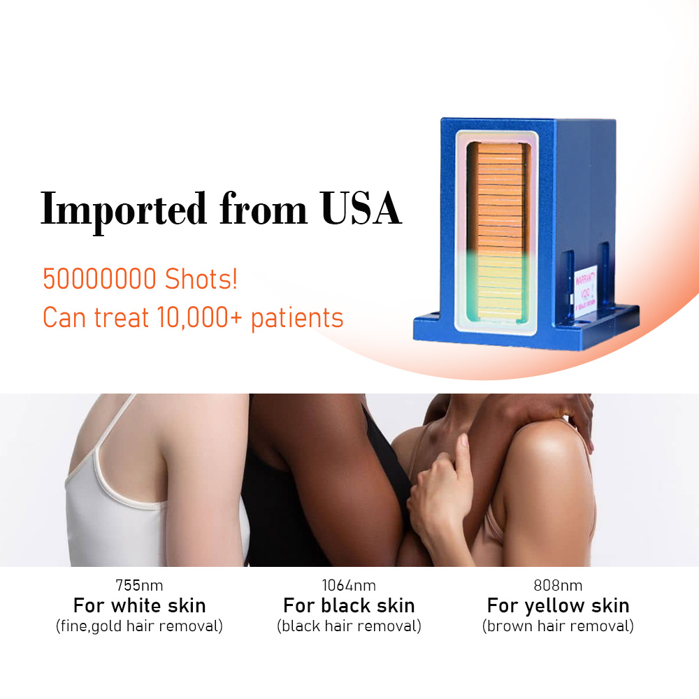 Diode Laser Ice Titanium 3 Wave Ice Diode Laser 3000W 755 808 1064nm