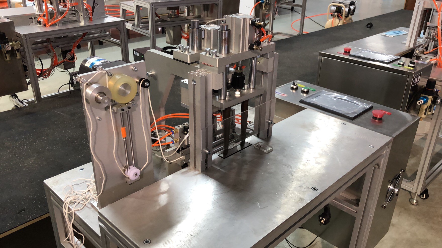 KN95 Fask Mask 3kw Earloop Welding Machine