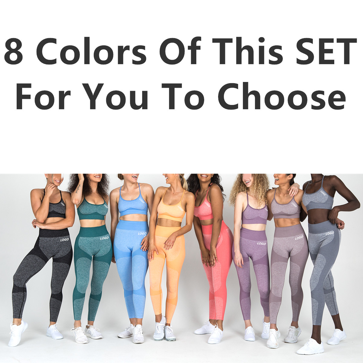 Women Custom Printed Gym Fitness Compression Workout Sport Seamless Tights Leggings Yoga Pants