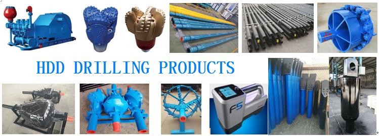 Mud Slurry HDD Reamer , HDD Hole Opener For Horizontal Directional Drilling