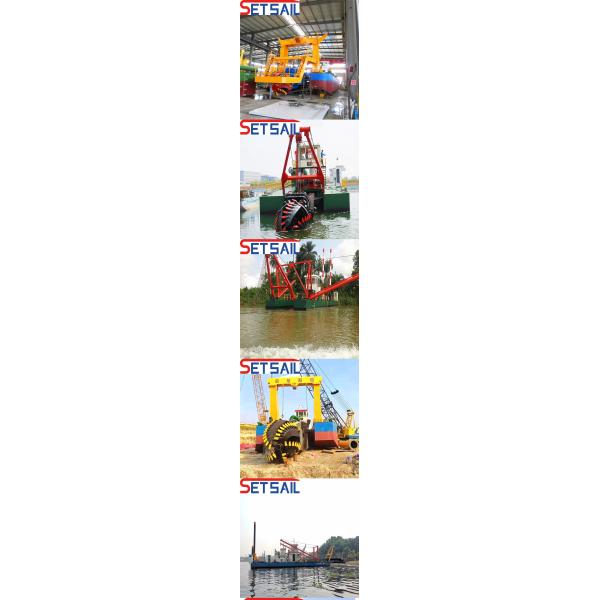26inch Cutter Suction Dredger for Sea Sand Powered by Cummins Diesel Engine