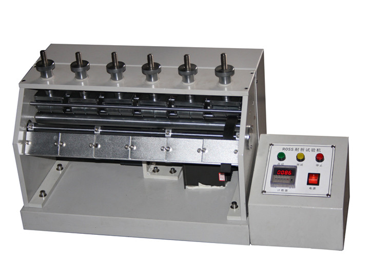 Flexing Resistance ROSS Rubber Testing Equipment For Shoe Sole , ASTM Standard