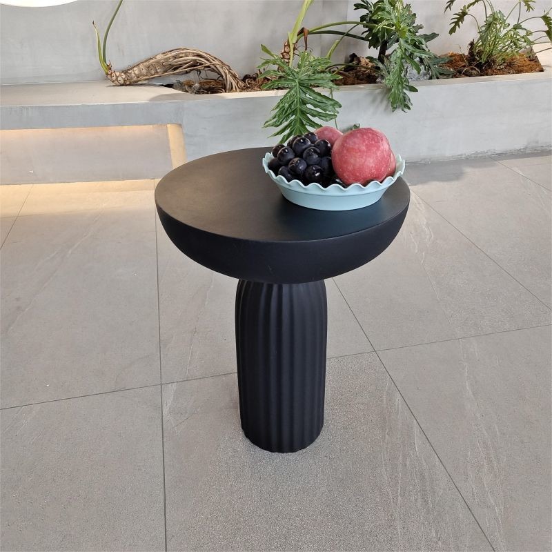 GRC Concrete Table Sets Modern Cement Dining Table Set Customized