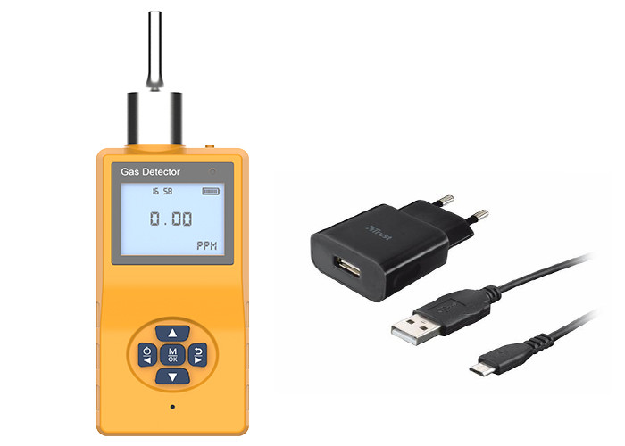 Hydrogen Cyanide H2O2 Gas Leak Detector With Sound Light Alarm