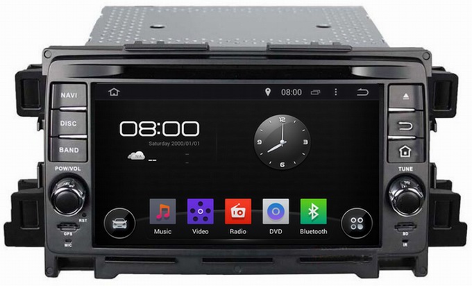 Ouchuangbo In dash GPS Navigation iPod USB Stereo 3G Wifi for Mazda CX-5 Android 4.4 Syste