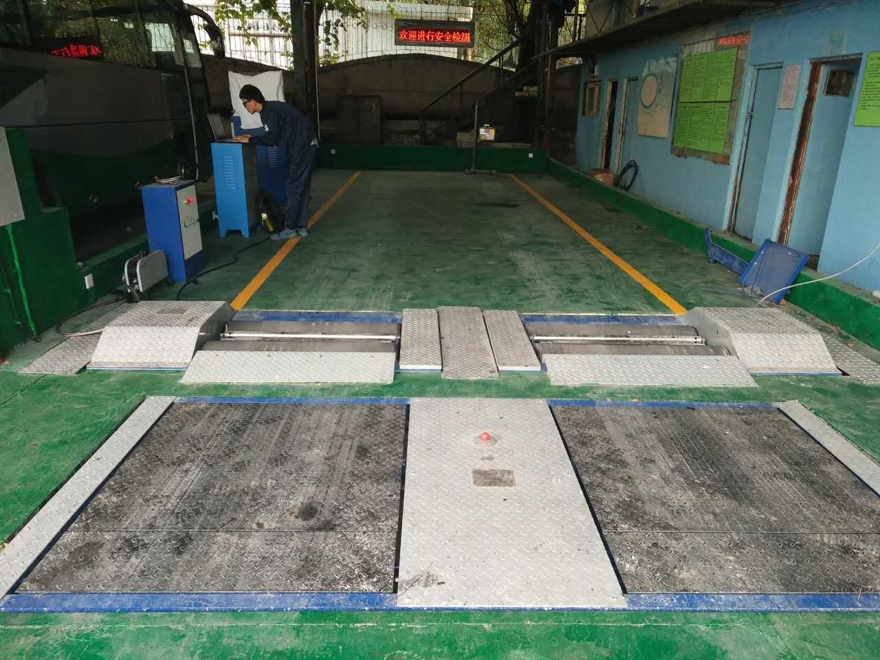CT-EWR Fully Automatic Vehicle Test Line Automobile Level 2 Car Maintenance Line High Precision