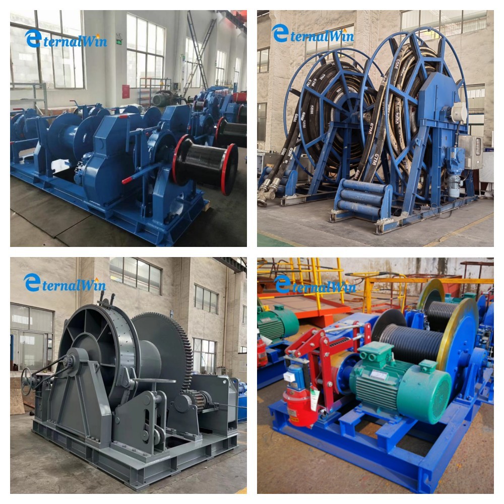 Customized Frequency Marine Electric Winch For 50Hz/60Hz Applications