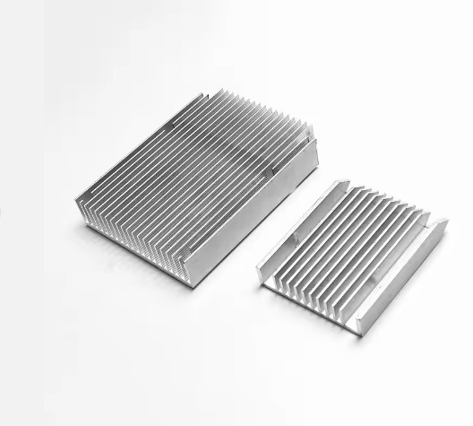 Aluminum Extrusion Profile Square Heatsink Large Extruded Heat Sink