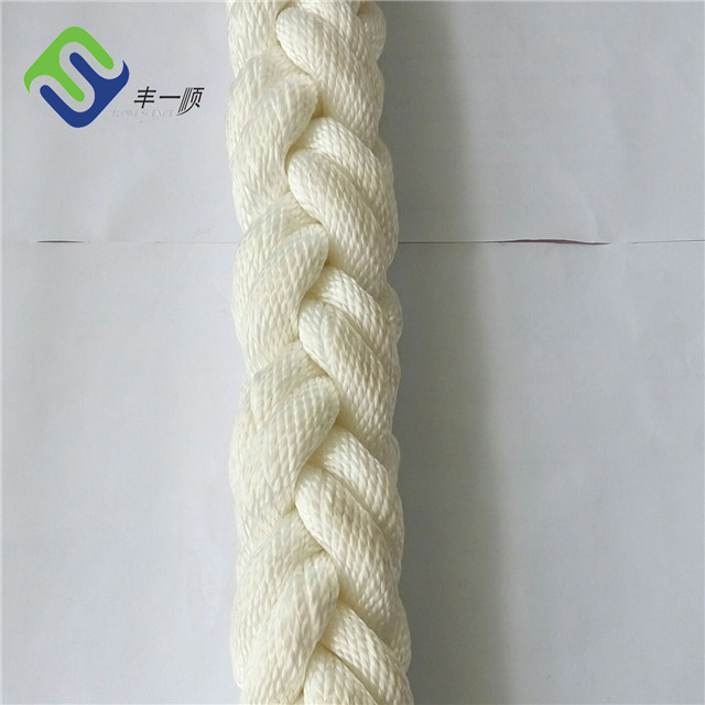 Vessel Nylon Mooring Rope 8 Strand 64mm Nylon Marine Rope