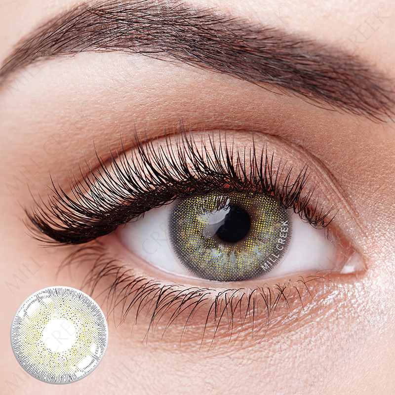 KSSEYE Custom Tinted 1 Month Coloured Contact Lenses purple blue grey