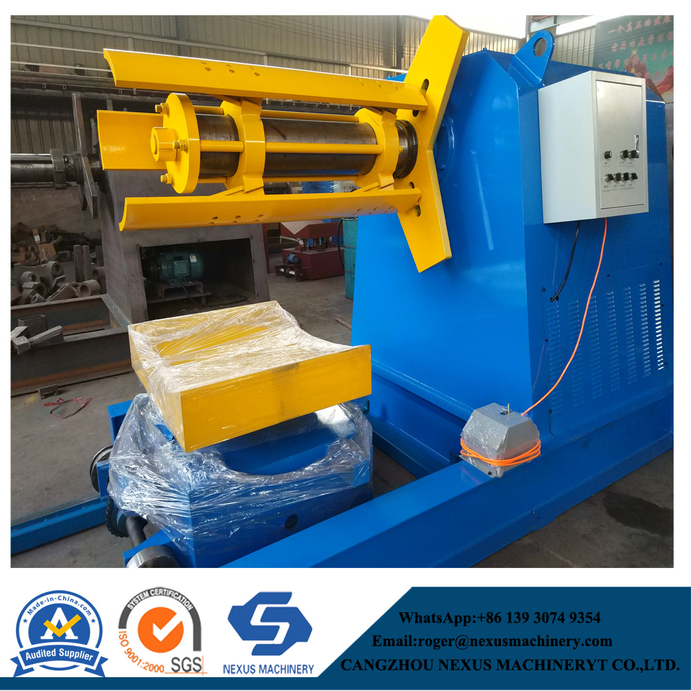 Metal Sheet Coil Decoiler for Cold Roll Forming Mill