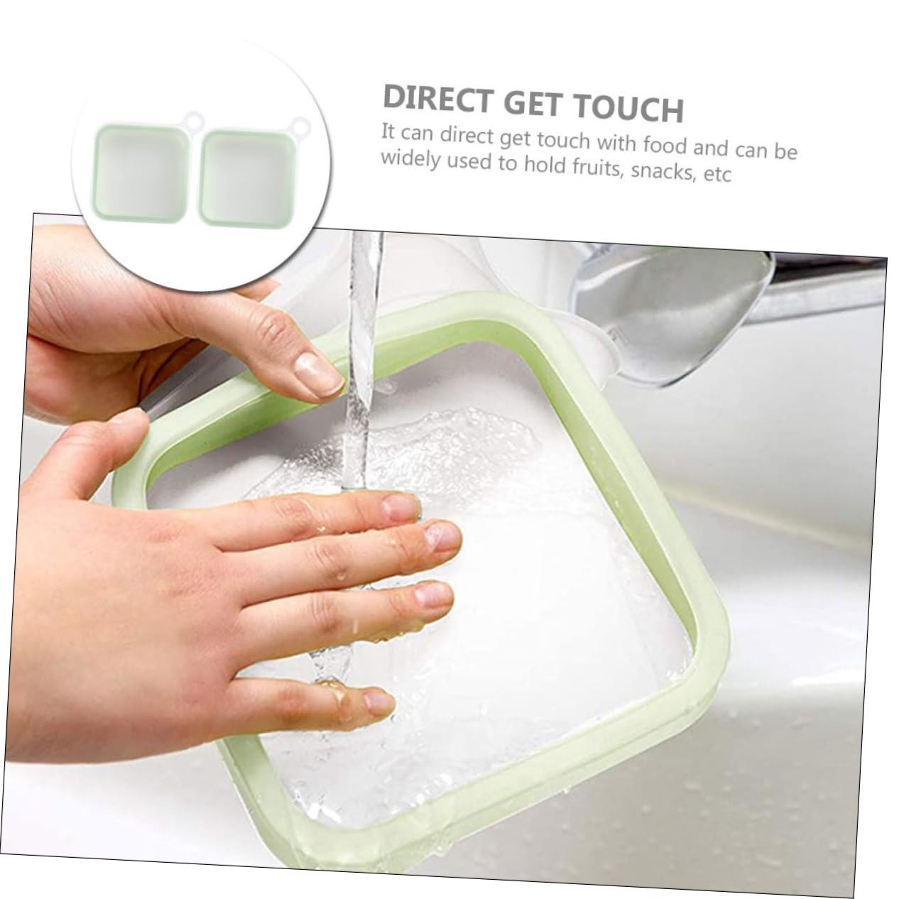 Microwave And Dishwasher Safe Silicone Sandwich Container For Lunch Boxes Reusable Silicone Storage Bag Lunch Containers