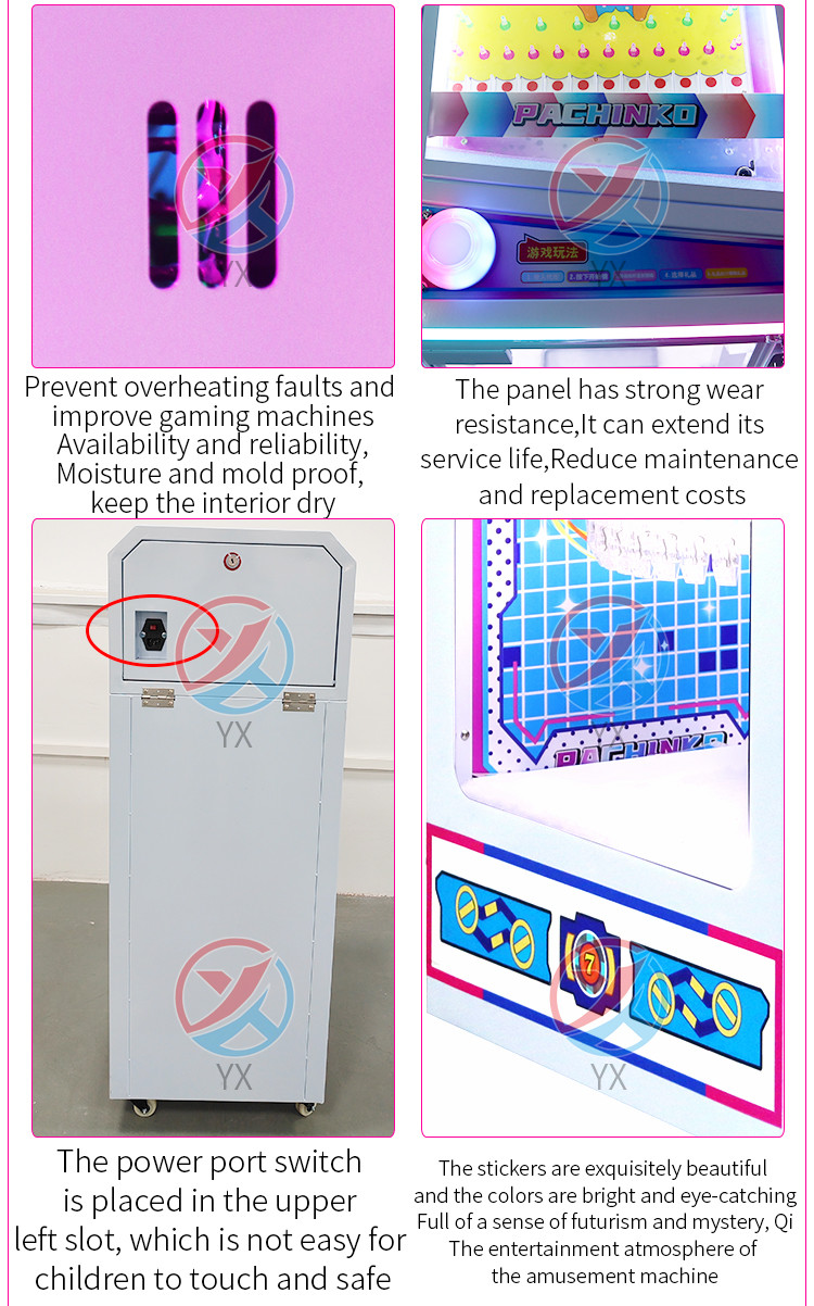 New Model Pinball Machine Clamp-type Gift Machine Coin-operated Commercial Stall Game Machine