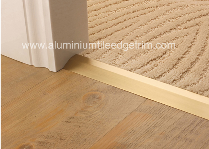 aluminium carpet transition cover strip installation