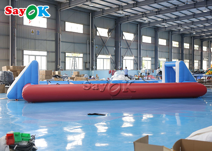 10x5m 30x15ft Portable Inflatable Sports Games Soccer Field With Blower