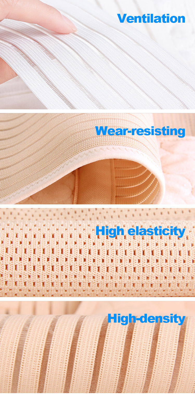 235MM polyester spandex breathable nylon elastic band for medical