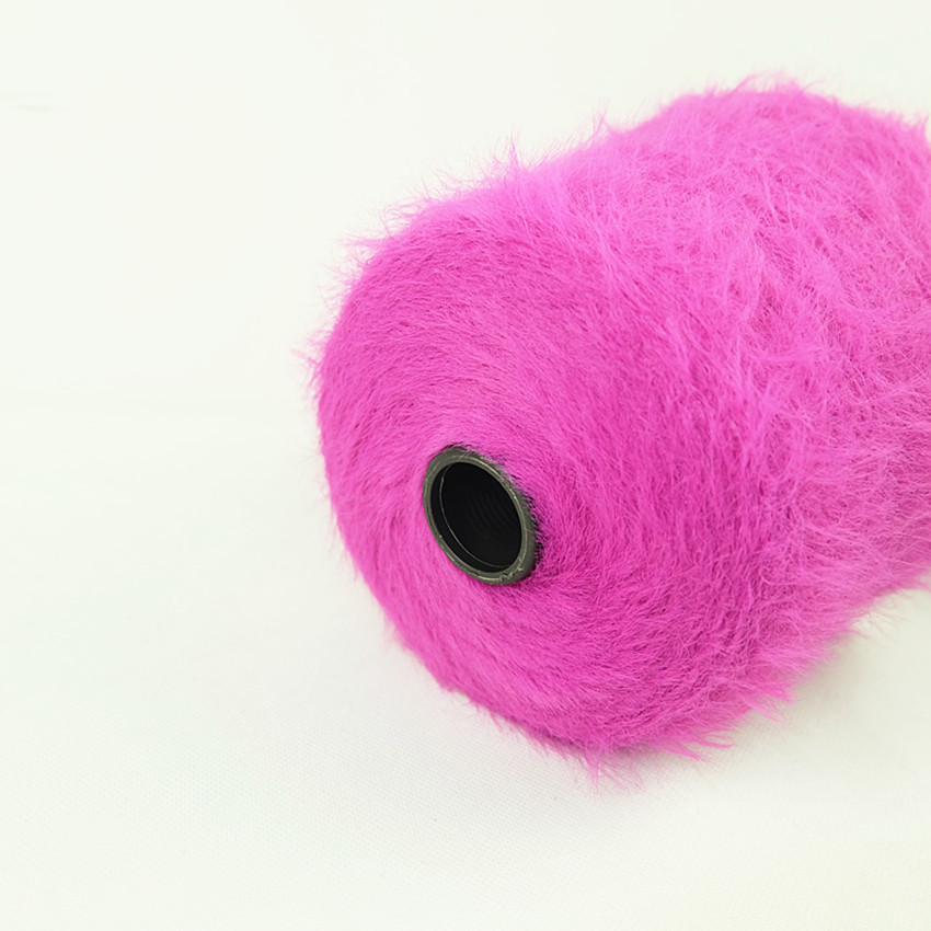 1/13NM 100% Nylon Soft Warm Feather Yarn Hair 2cm