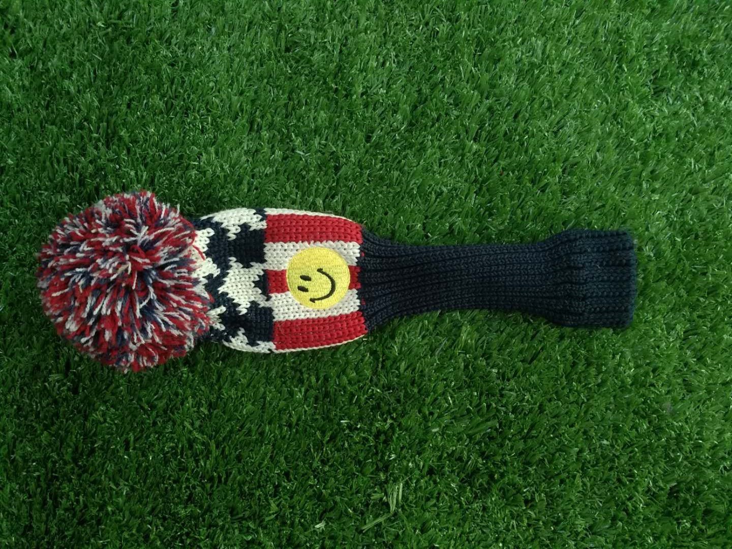 knitted head cover , golf knitted head cover , golf head cover , UT head cover , hybrid head cover