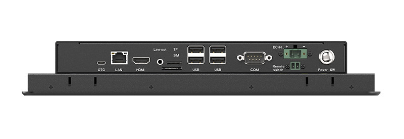Android 7.1 1.8 GHz Embedded Panel PC , RK3288 Fanless Industrial Panel PC
