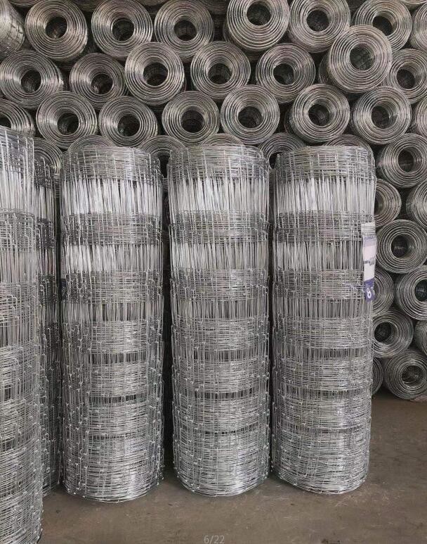 T Post 6ft Cattle Fence , 100m Long Farm Mesh Fencing