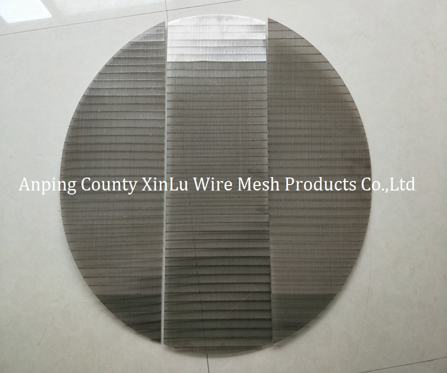 Wire Wrapped Screen Panel V Wire 2.5x4mm for Wire Mesh Filter Applications