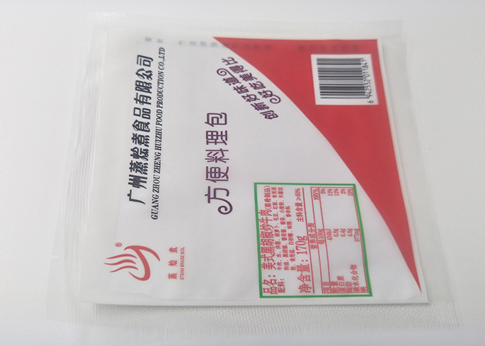 Preserve fragrance Retort Pouch Packaging for Fried chicken with soy sauce, Can Afford 121 Degree