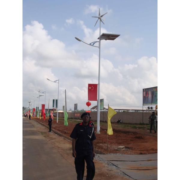 Outdoor Horizontal Wind Generator Blades Design 400W 12V 24V 2.5m/S Cut-In Speed