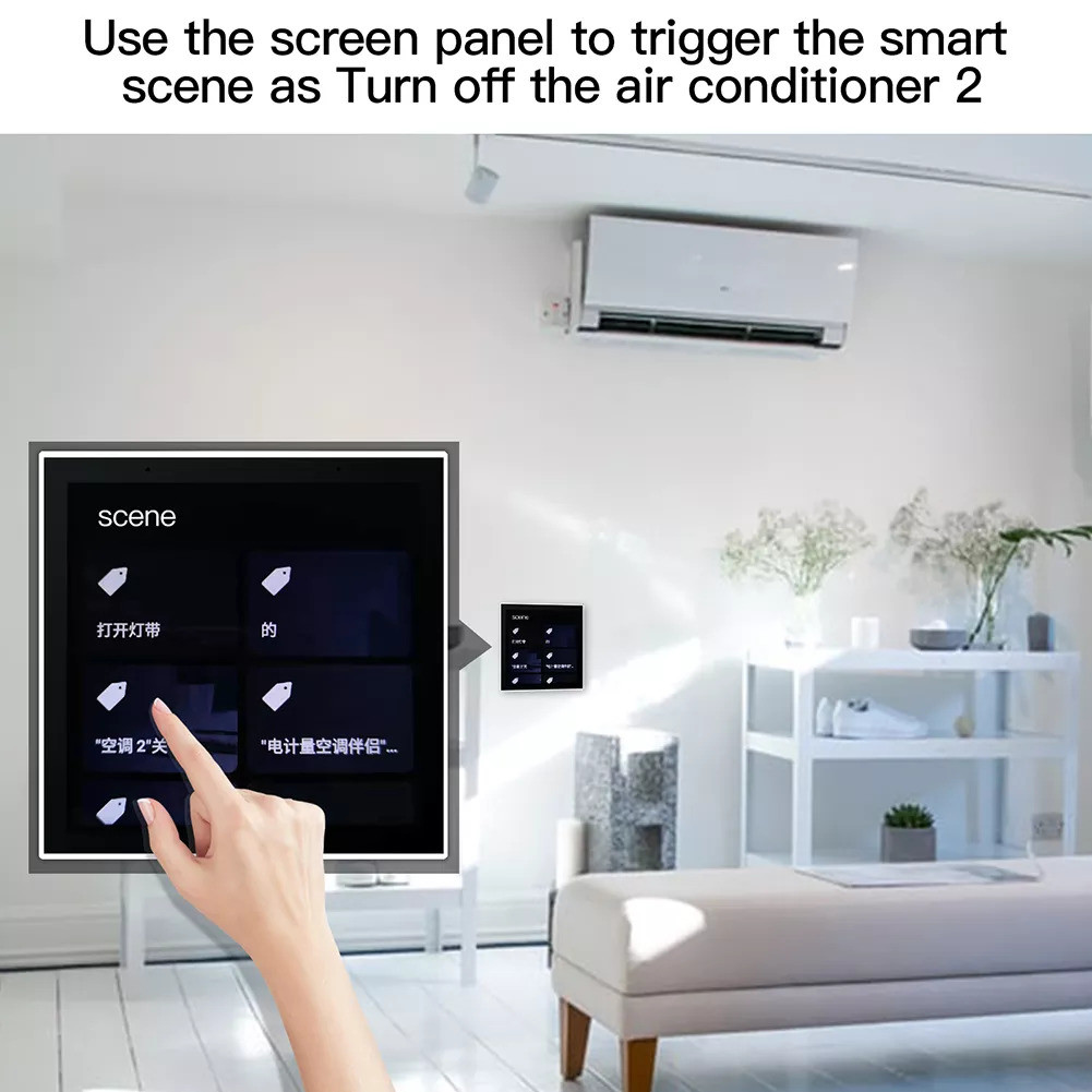 Wifi Integrated Tuya Smart Life Compatible Devices Home Central Control System
