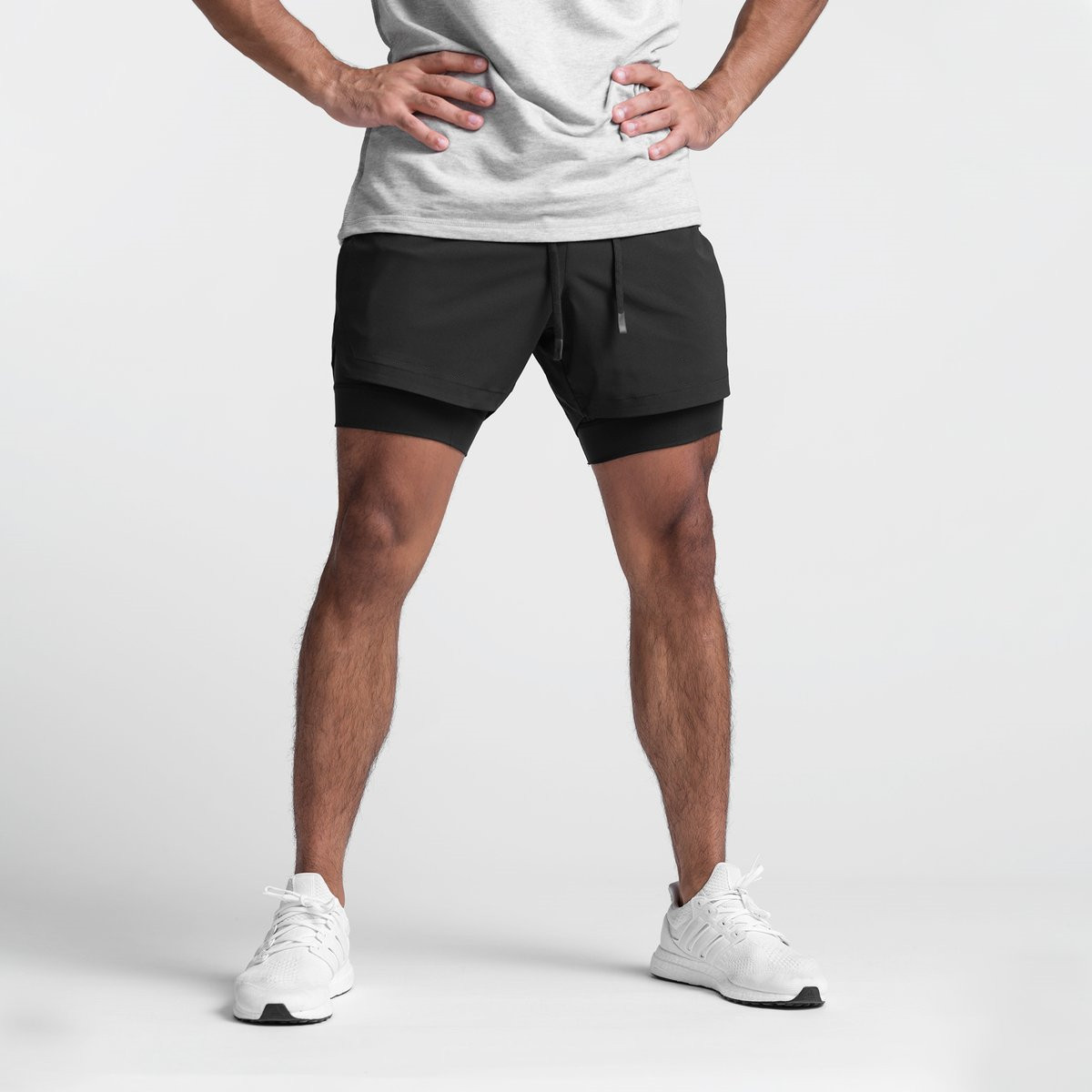 Drawstring Jogger Gym Workout Shorts Casual Loose Fitness Running Swim Shorts
