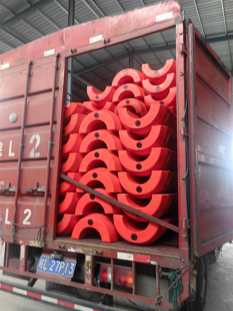 HDPE Suction Hose Floats Drill Pipe Float Dock for Dredging
