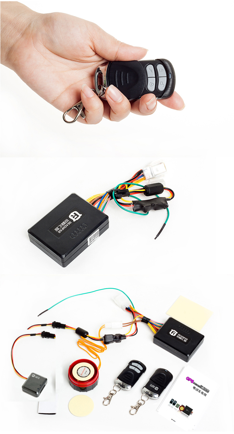 reachfar rf-v12+ E-bike GPS tracker Supports the remote control,Real-Time GSM/GPRS Tracking Vehicle
