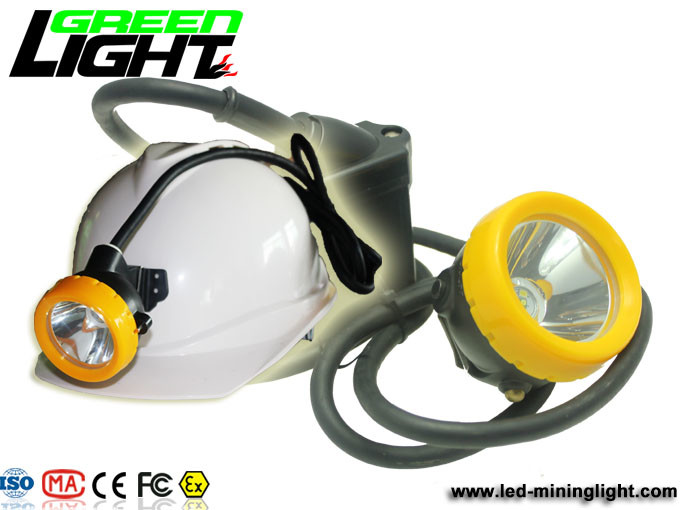 Rechargeable 8000LUX 450mA ABS LED Miners Cap Lamp